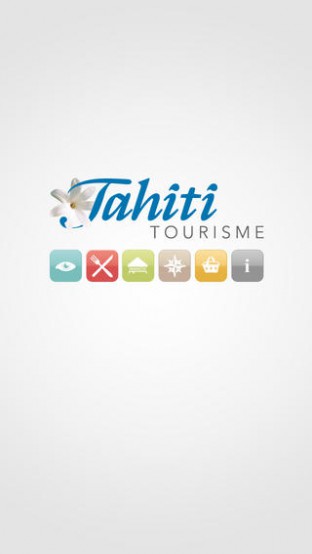Aperçu application iphone de Tahiti Tourisme