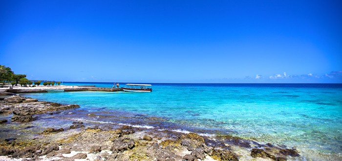 Nuances de bleu à Rangiroa