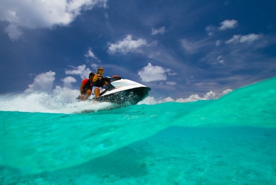 Bora Bora : excursion jet-ski en couple